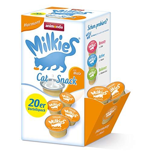 Malzpaste (Katzen) animonda Milkies Harmony 4 x 20 Cups à 15 g
