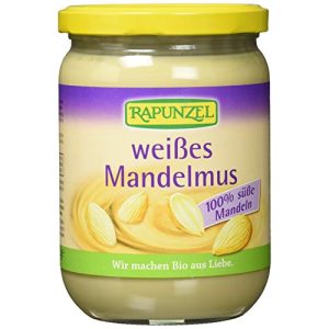 Mandelmus Rapunzel weißes Mandelmus, 500 g – Bio