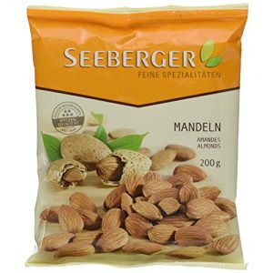 Mandeln Seeberger extra, 12er Pack (12 x 200 g Beutel)