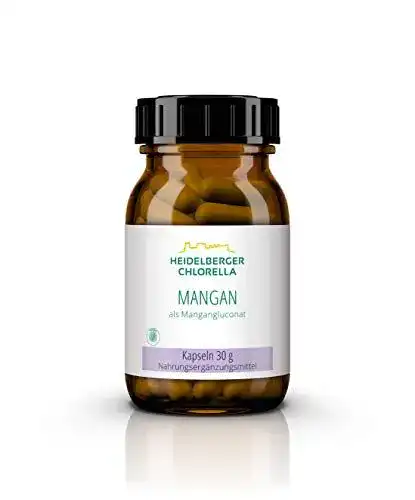 Mangan HEIDELBERGER CHLORELLA, Kapseln, vegan, 60 Kapseln