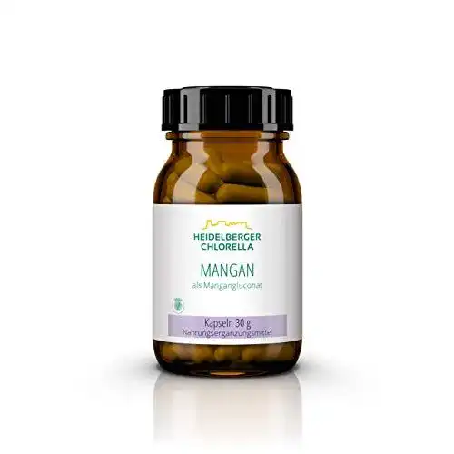 Mangan HEIDELBERGER CHLORELLA, Kapseln, vegan, 60 Kapseln