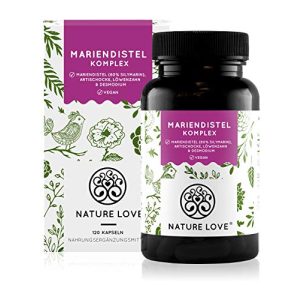 Mariendistel-Kapseln Nature Love ® Mariendistel, 120 Kapseln