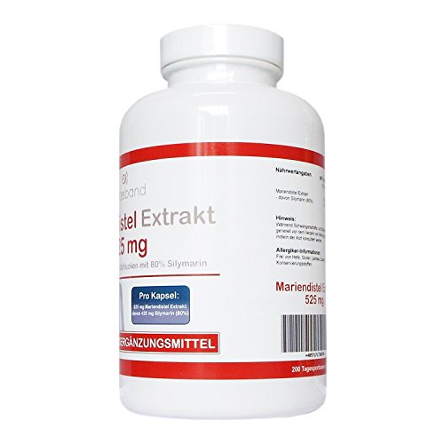 Mariendistel-Kapseln Netzeband Mariendistel Extrakt 525 mg