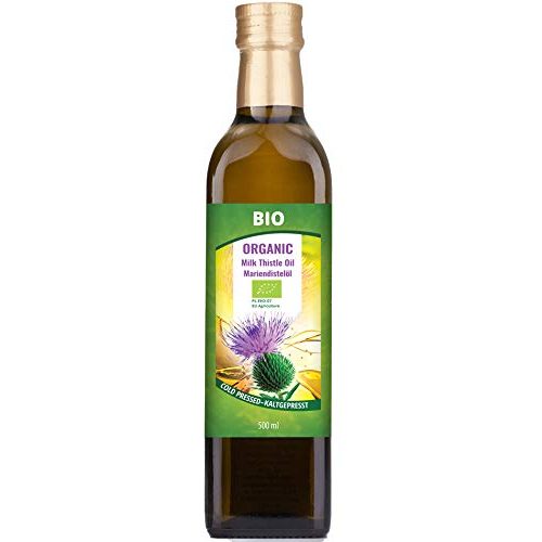 Mariendistelöl herbsfor24.com Organic Mariendistel Oil, 500ml
