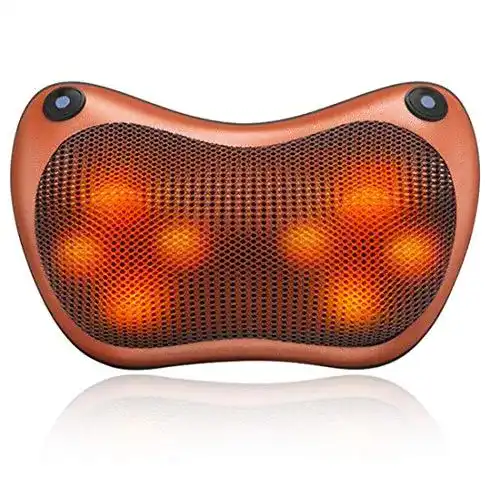 Massagekissen POKAR Massagegerät Shiatsu 3D, Wärmefunktion
