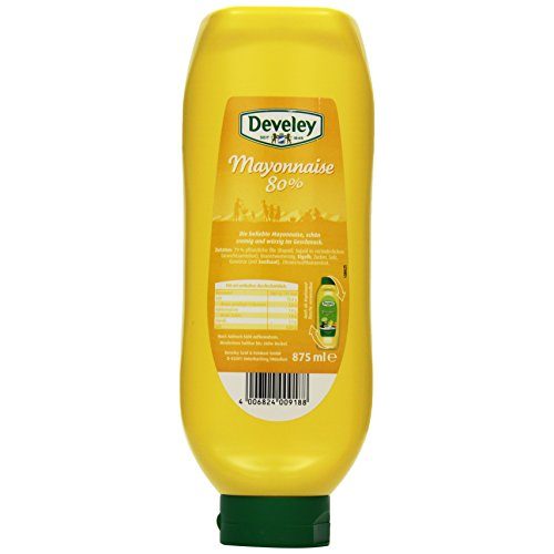 Mayonnaise Develey 80%, 4er Pack (4 x 875 ml)