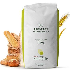 Mehl Haberfellner Bio Roggen 25kg Typ 997 | Hochwertig