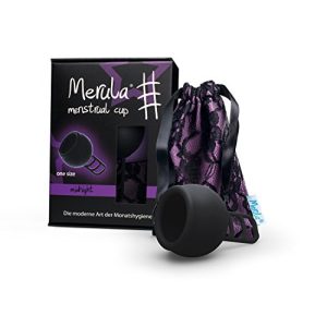 Menstruationstasse Merula Cup midnight (schwarz) – One size