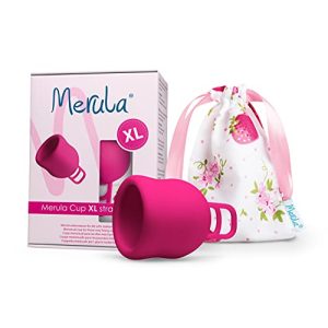 Menstruationstasse Merula Cup XL strawberry (pink)