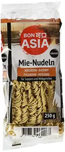 Mie-Nudeln BONASIA Mie Nudeln mit Vollkorn, (8 x 250 g)