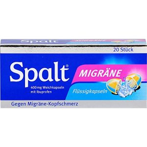 Migräne-Tabletten Spalt Migräne Flüssigkapseln, 20 St. Kapseln