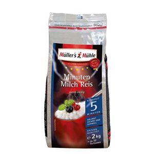 Milchreis GenWJ Müller’s Mühle – Minuten Milch Reis – 2kg