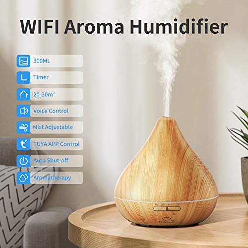 Mini-Luftbefeuchter GX·Diffuser WiFi Diffusor für ätherische Öle