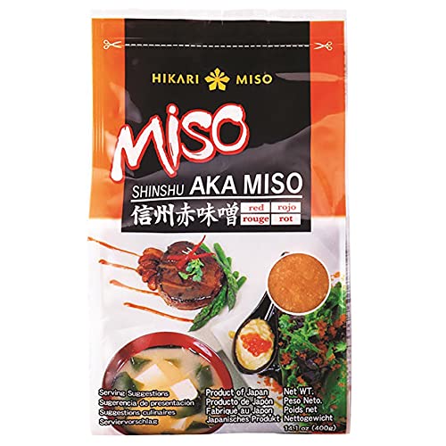 Die beste miso paste hikari miso rote paste shinshu aka 400 g Bestsleller kaufen