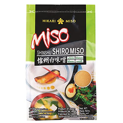 Miso-Paste Hikari Miso Weiße (Shiro Miso), authentisch, 400 g