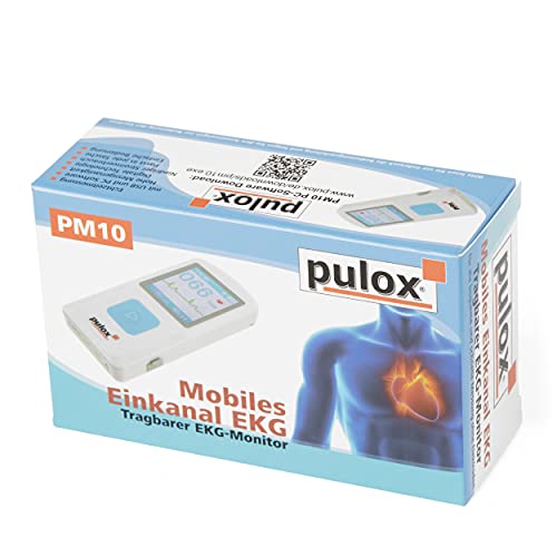 Mobiles EKG-Gerät PULOX PM10 Mobil Einkanal mit USB