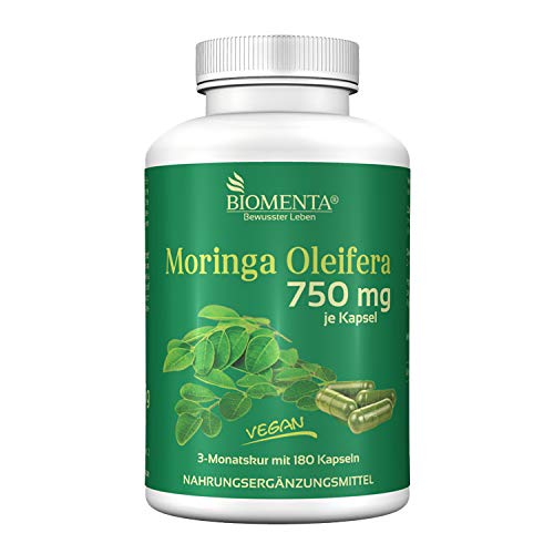 Die beste moringa kapseln biomenta moringa oleifera 180 kapseln Bestsleller kaufen