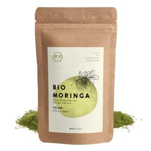 Moringa-Pulver BioNutra ® Bio 250 g, feines Blattpulver