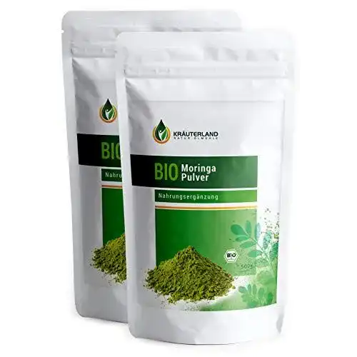 Moringa-Pulver KRÄUTERLAND N A T U R – Ö L M Ü H L E