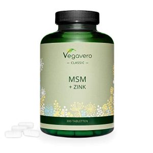 MSM-Pulver Vegavero MSM + ZINK ® 300 Tabletten