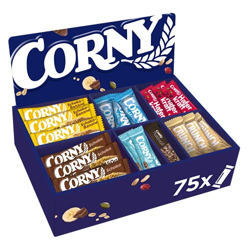 Die beste muesliriegel corny bestseller box mit big schoko 75 riegel Bestsleller kaufen