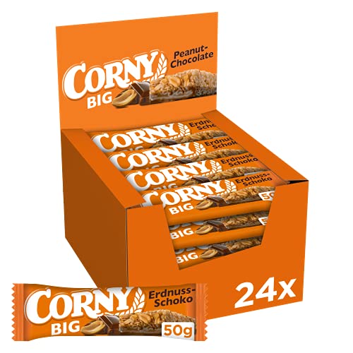 Die beste muesliriegel corny big erdnuss schoko 24er pack 24 x 50g Bestsleller kaufen