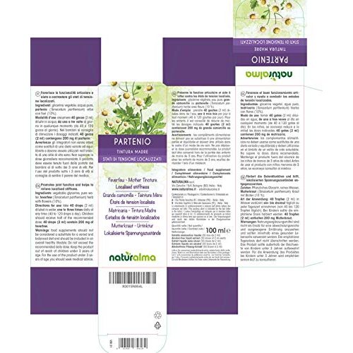 Mutterkraut Naturalma (Tanacetum parthenium), Tropfen 100 ml