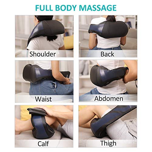 Nackenmassagegerät Keeptop Shiatsu Massagegerät, 3D-Rotation