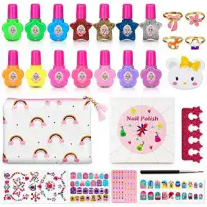 Nagellack (Kinder) Jojoin 27Stk Kinder Nagellack Set, Wasserbasis