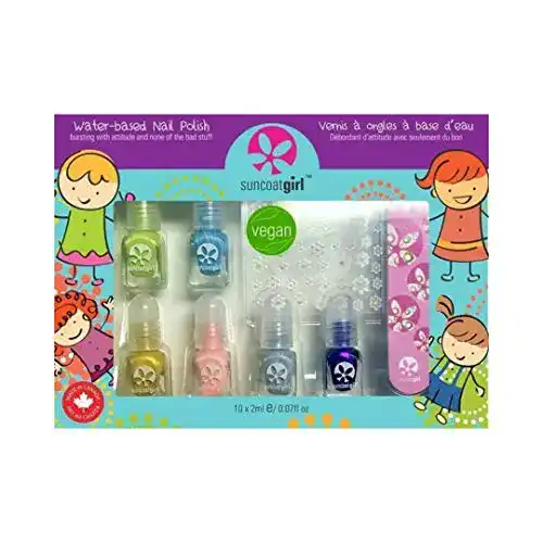 Nagellack (Kinder) Suncoat Girl Set Nagellack Vegan Mini Mani