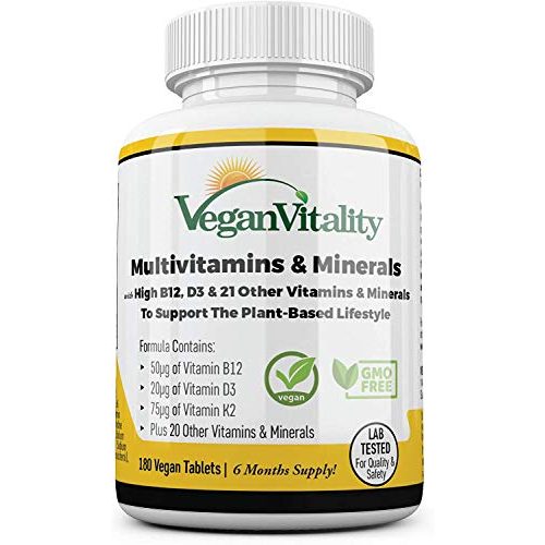Die beste nahrungsergaenzungsmittel fuer veganer vegan vitality 180 tabl Bestsleller kaufen