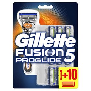 Nassrasierer Gillette Fusion 5 ProGlide Rasierer + 10 Rasierklingen