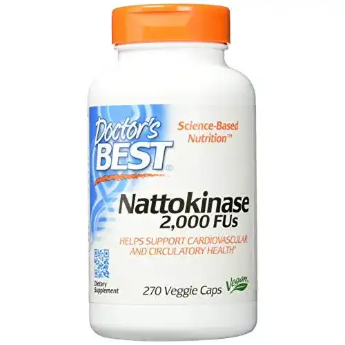 Nattokinase DOCTOR’S BEST, 2000 FUs, 270 Vegetarische Kapseln