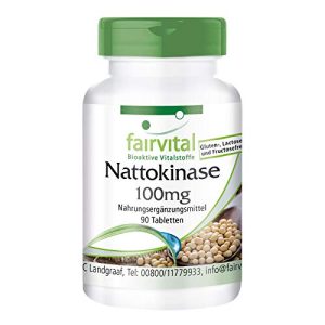 Nattokinase fairvital 2000 FU, 100mg pro Tablette, 90 Tabletten