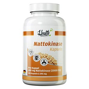 Nattokinase Zec+ Nutrition, 120 Kapseln aus fermentiertem Soja