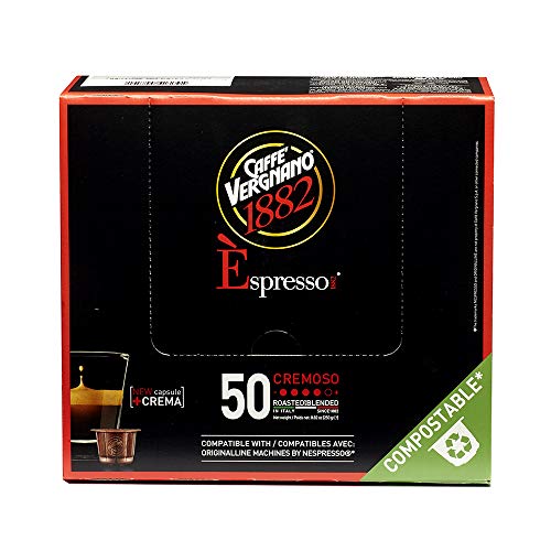 Die beste nespresso kapseln caffe vergnano 1882 espresso 50 kapseln Bestsleller kaufen