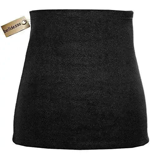 Nierenwärmer Belldessa – Uni schwarz – Bauchwärmer, Gr. M