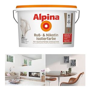 Nikotinsperre Alpina Farben GmbH Alpina Ruß- & Nikotin, 5 Liter