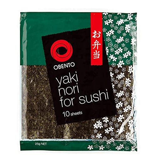 Die beste nori blaetter obento nori sheets fuer sushi 25 g Bestsleller kaufen