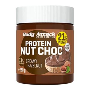 Nuss-Nougat-Creme Body Attack Sports Nutrition, 250 g