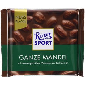 Nussschokolade Ritter Sport Ganze Mandel (11 x 100 g)