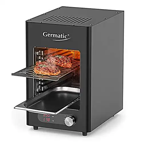 Die beste Oberhitzegrill Cepewa GERMATIC Elektrik Bull Burner 350-850 Grad 2026 Test Bestseller Oberhitzegrill Cepewa GERMATIC Elektrik Bull Burner 350-850 Grad