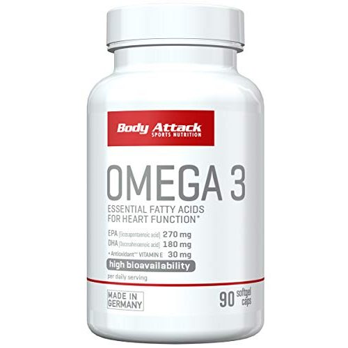 Omega-3-Kapseln Body Attack Sports Nutrition Omega-3 Kapseln