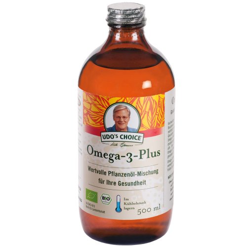 Die beste omega 3 oel flora udos choice omega 3 plus bio 500ml Bestsleller kaufen