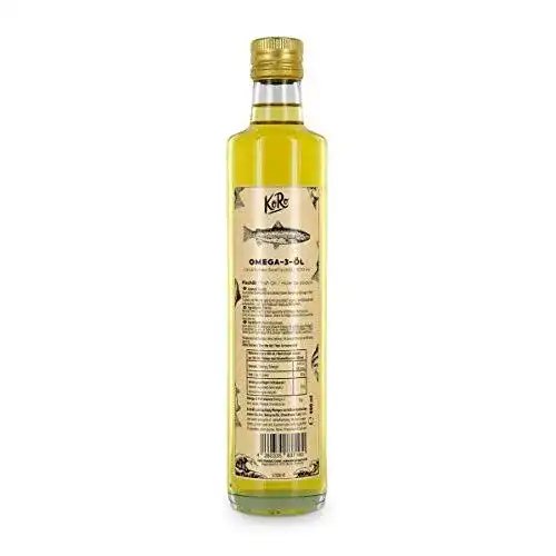 Omega-3-Öl KoRo, Omega 3 Fischöl 500 ml, hochwertig