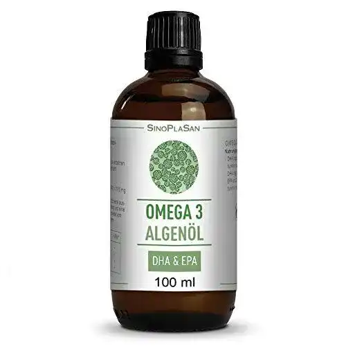 Omega-3-Öl Sinoplasan Omega 3 Algenöl, 100 ml