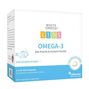Omega-3 White Omega Kapseln für Kinder, 270 Mini-Kapseln