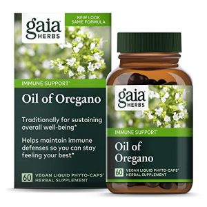 Oregano-Öl-Kapsel Gaia Herbs Oil of Oregano, 60 Capsule