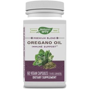 Oregano-Öl-Kapsel NATURE’S WAY Oregano-Öl, 60 vegane Kapseln