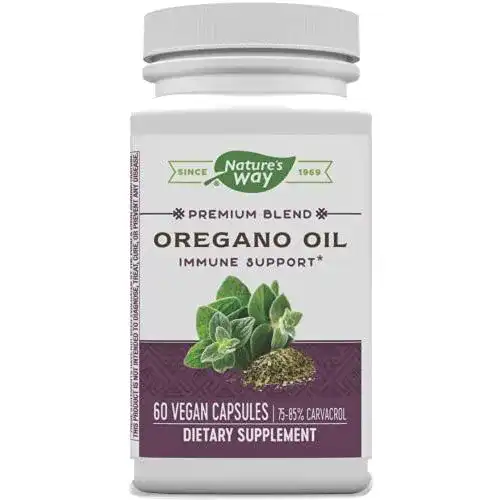Oregano-Öl-Kapsel NATURE’S WAY Oregano-Öl, 60 vegane Kapseln